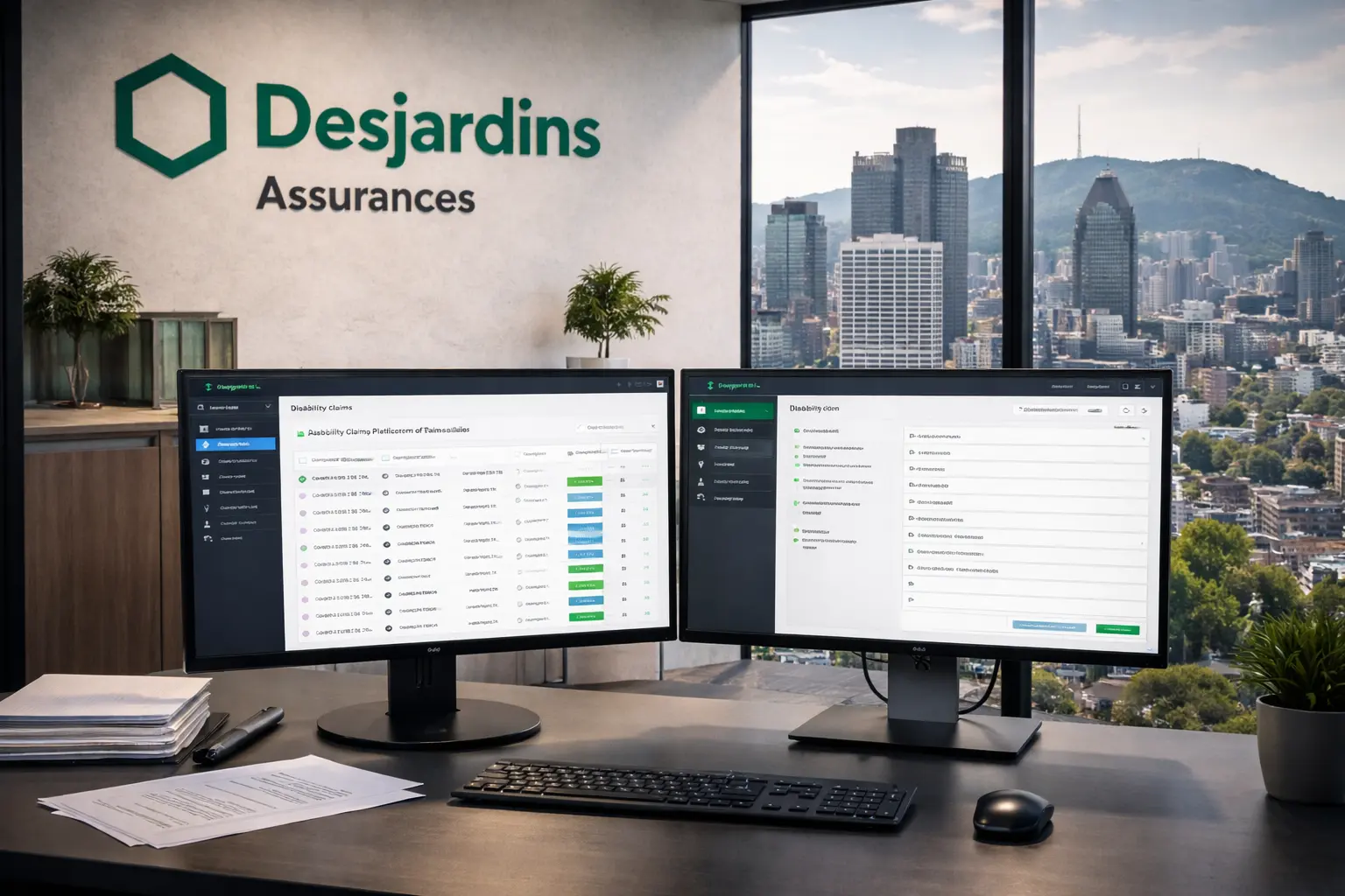 Disability claims management platform with real-time tracking